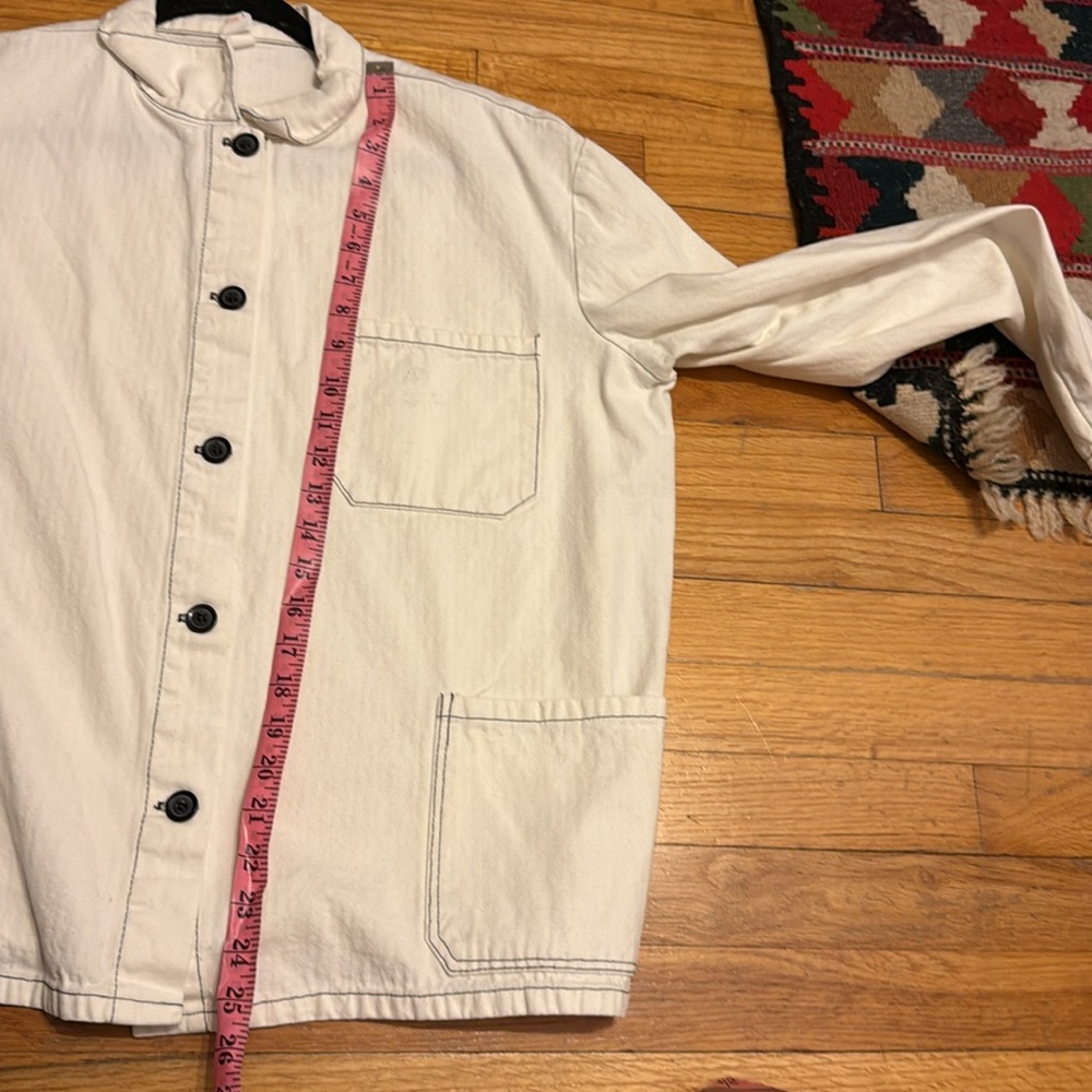 Vintage French Workwear Chore Jacket M - Picture 9 of 9